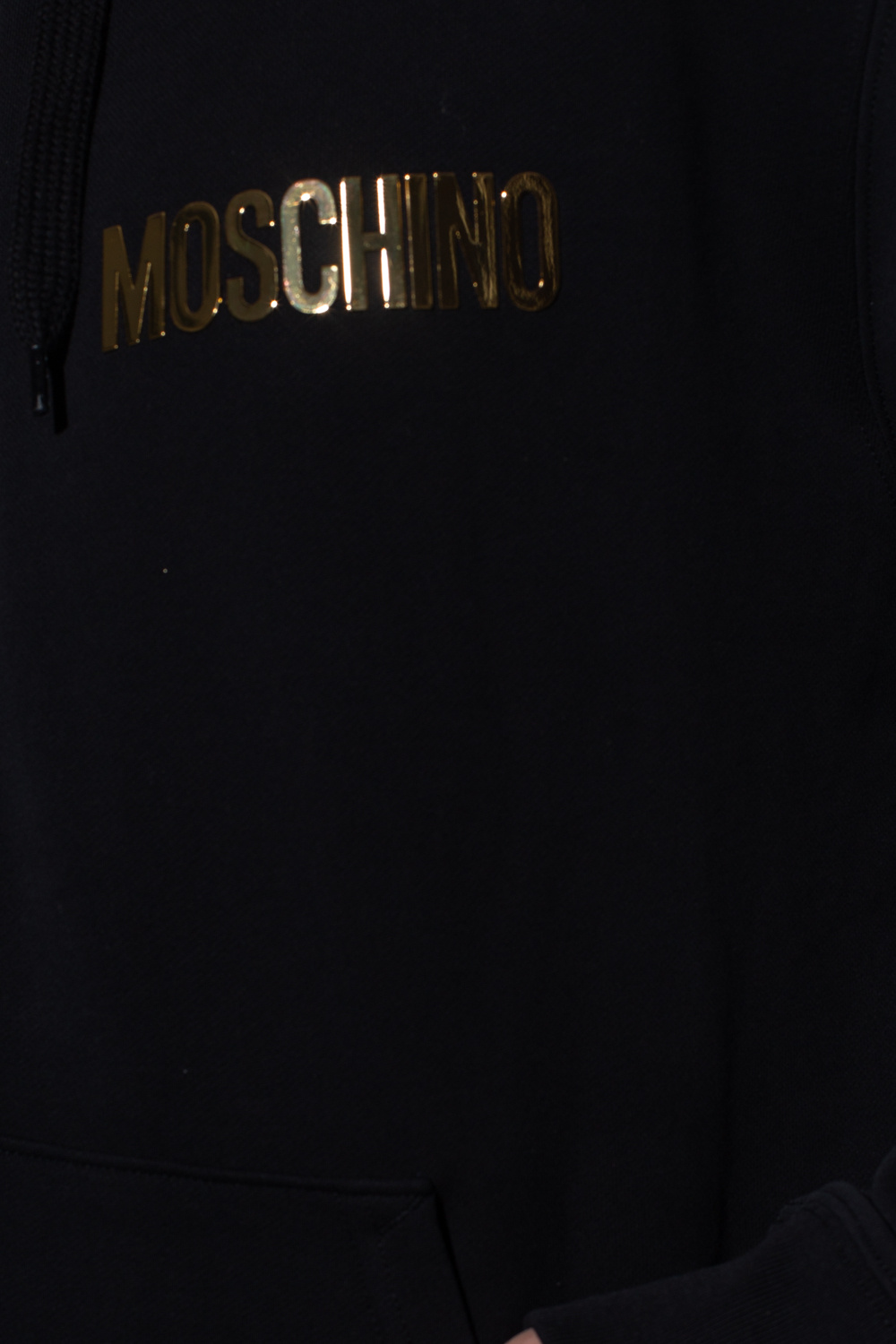 Moschino zip hotsell up hoodie